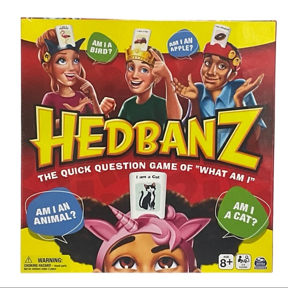 HEDBANZ What Am I? Family Board Game NEW - Picture 1 of 4
